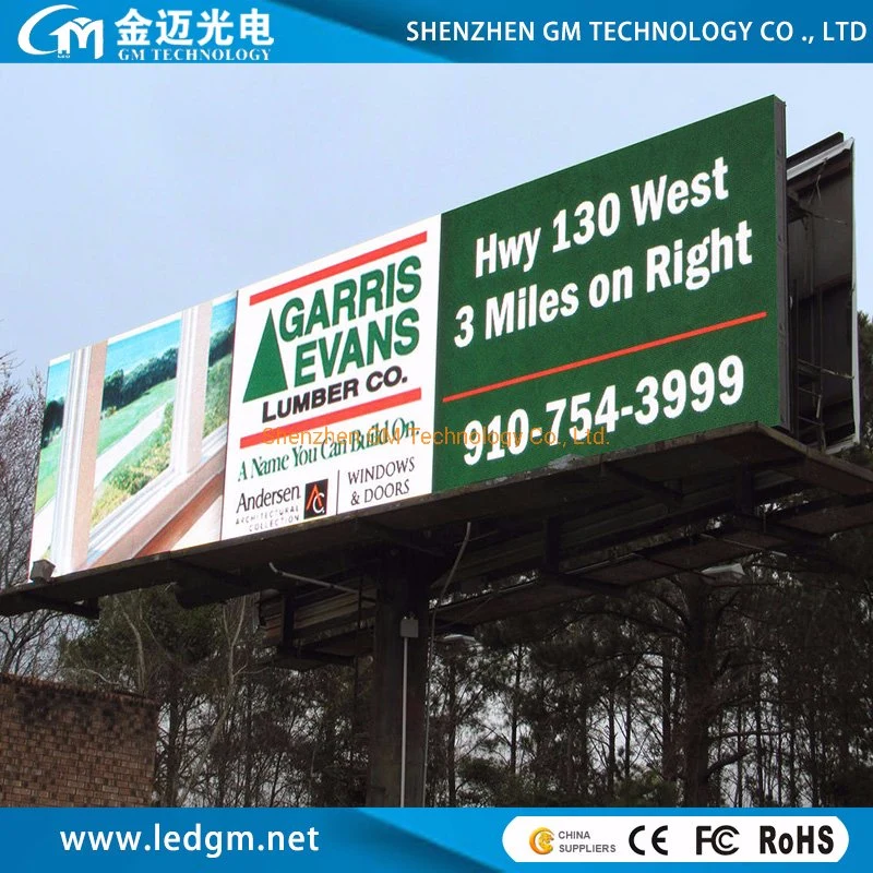 Wholesale Advertising Board P6 Outdoor Full Color LED Sign Panel Screen Video Wall Commercial Advertising LED Display