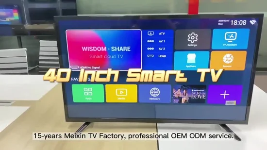 工場卸売価格 OEM 42 43 インチ LED テレビ 2K FHD スマート テレビ テレビ